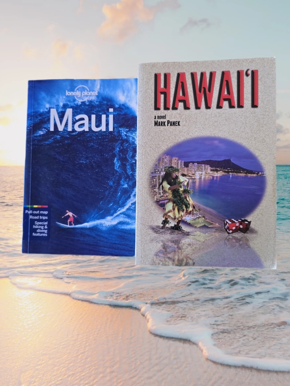 Vacationing in Maui? Great Beach Reads Lonely Planet Maui Guide & Hawai'i Novel